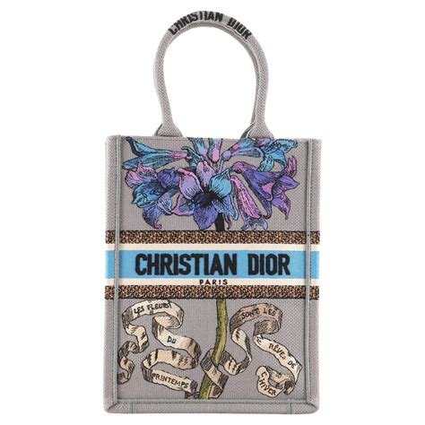 christian dior vertical book tote|dior designer tote bag.